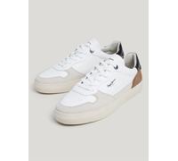 Pepe Jeans FOOTWEAR Leder-Sneakers "Camden" in Weiß - Größe 43 | Herrensneakers
