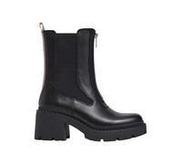 Pepe Jeans FOOTWEAR Leder-Stiefeletten "Glen Desert" in Schwarz - Größe 40 | Stiefeletten