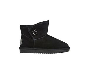 Pepe Jeans FOOTWEAR Leder-Winterboots in Schwarz - Größe 40 | Damen Stiefel