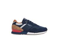 Pepe Jeans FOOTWEAR Sneakers "London Brand" in Dunkelblau - Größe 41 | Herrensneakers