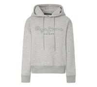 Pepe Jeans Damen Frida Hoodie Sweatshirt, Grau (Marl Grey), 46