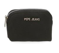 Pepe Jeans Gala Geldbörse schwarz 11,5 x 8,5 x 1,5 cm Kunstleder von Joumma Bags