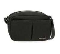 Pepe Jeans Gala Umhängetasche schwarz 21 x 14 x 5 cm Kunstleder by Joumma Bags