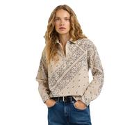 Funktionsshirt PEPE JEANS "shirt GEORGY SHIRT", Damen, Gr. S, beige (malt beige), 100% Baumwolle, Shirts Funktionsshirt (59717439-S) malt beige