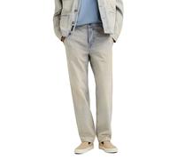 Relax-fit-Jeans PEPE JEANS "Jeans mit entspannter Passform HELIX LOOSE TAPER TINT GREY", Herren, Gr. 32, Länge 32, beige (12 oz grau rigid denim), 100% Baumwolle, Jeans (59557433-32) 12 oz grau rigid