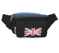 Pepe Jeans Henry Gürteltasche, Schwarz, 34 x 13 x 7 cm, Polyester, von Joumma Bags