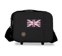 Pepe Jeans Henry Nececer, anpassungsfähig, schwarz, 25 x 21 x 15 cm, aus robustem ABS 7.8L 0.8 kgs von Joumma Bags