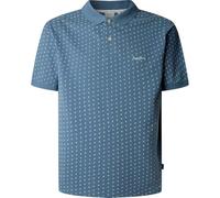 Pepe Jeans Basil Kurzarm-poloshirt L Steel Blue