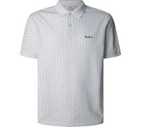 Pepe Jeans Herren Basil Poloshirt, Weiß (Weiß), XL