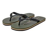 Pepe Jeans Herren Bay Beach Logo M SS23 Thong Sandals, Army, 44 EU