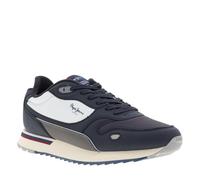 Pepe Jeans Herren Bexley South M Sneak, Blau/Marineblau, 45 EU