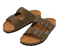 Pepe Jeans Herren Bio M Suede 23 Sandalen, kakigrün, 43 EU