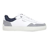 Pepe Jeans Camden Collar Sneaker weiß/grau/marineblau - 44