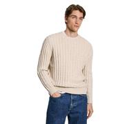 Pepe Jeans Herren Charlie Strickwaren, Weiß (Off-White), X-Large