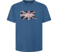 Pepe Jeans Herren Clag T-Shirt, Blue (Sea Blue), S