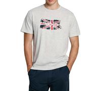 Pepe Jeans Herren Clag T-Shirt, Grau (Hellgrau meliert), S