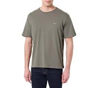 Pepe Jeans Regular Fit T-Shirt aus reiner Baumwolle Modell 'CONNOR' in Oliv, Größe L