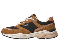 Pepe Jeans Herren Dave Road M Sneaker, Brown (Mud), 44 EU