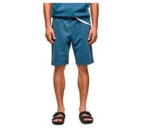 Pepe Jeans Herren Jersey-Shorts - DAVID SHORT, Sweatshorts, Jogginghose, Cotton Blau 2XL