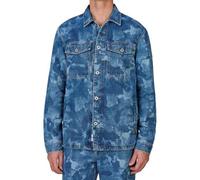 Pepe Jeans Herren Eaton Camouflage Baby Jacke, Blau (Denim), L