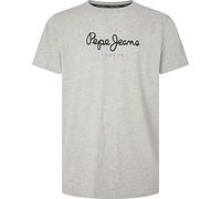 Pepe Jeans Herren Eggo N T-Shirts, Hellgrau (Light Grey Marl), S