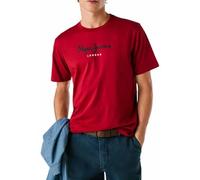 Pepe Jeans Herren Eggo N T-Shirt, Rot (Merlot Red), L