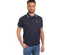 Pepe Jeans Herren Harley Polo, Blau (Dulwich Blue), M