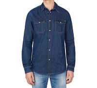 Pepe Jeans Herren Hammond Shirt, Blue (Denim-XV9), M