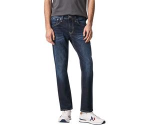 Pepe Jeans Herren Jeans CASH - Regular Fit - Blau - Dark Blue Denim