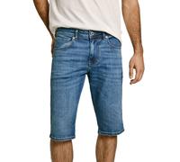 Pepe Jeans Herren Jeans Short STRAIGHT SHORT CASH Mid Waist Regular Fit - Blau