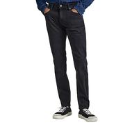 Regular-fit-Jeans PEPE JEANS "STANLEY" Gr. 34, Länge 34, schwarz (black) Herren Jeans Regular Fit (46313268-34)