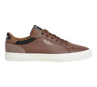 PEPE JEANS Herren Kenton Court Sneaker Sneak, braun, 46 EU