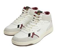 Pepe Jeans Herren KORE Basket M Sneaker, White (Factory White), 42 EU