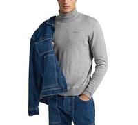 Pepe Jeans Herren Lange Ärmel Andre Turtle Neck, 933grey Marl, S