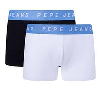 Pepe Jeans Herren Logo Tk Lr 2P Trunks, White (White), XL (2er Pack)