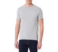 Pepe Jeans Herren M Basic Logo Stretch T-Shirt, Grau (Marl Grey), M, Grau (meliertes Grau), M
