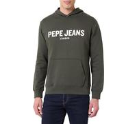 Pepe Jeans Hoodie in Dunkelgrün - Größe XL | Herren Sweatshirts Jacken