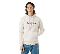 Pepe Jeans Kapuzenpullover Macbeth Plain Elfenbeinweiß M