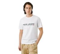 Pepe Jeans Herren Matthew Tee T-Shirt, Weiß (Weiß), M