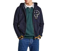 Pepe Jeans Herren Michon Hooded Sweatshirt, Blue (Dulwich), M