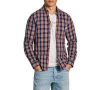 Pepe Jeans Herren Morgan Hemd, Blau (Dulwich Blue), XL