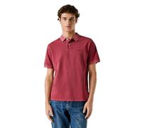 Pepe Jeans Rotes Baumwoll-Herrenpoloshirt L