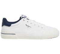 Pepe Jeans Herren Nolan Basic M Sneak, Weiß (Weiß), Größe 45