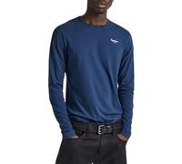 Pepe Jeans Herren Original Basic 2 Long N T-shirt, Blau (Navy), L