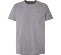 Pepe Jeans Herren Original Basic 3 N T-Shirt, Grau (Grey Marl), M