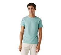 Pepe Jeans Slim Fit T-Shirt aus Baumwoll-Mix Modell 'ORIGINAL BASIC 3N' in Aqua, Größe M