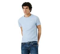 Pepe Jeans Herren Original Basic 3N T-Shirt, Blau (SOHO Blue), M, Blau (Soho Blue), M
