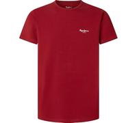 Pepe Jeans Herren Original Basic 3n T-Shirt, Rot (Johannisbeerrot), S