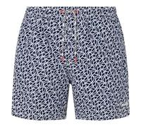 Pepe Jeans Herren P Print Badeshorts, Blau (Navy), M