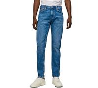 Slim-fit-Jeans PEPE JEANS "HATCH REGULAR" Gr. 33, Länge 30, blau (blue used) Herren Jeans Slim Fit mit Stretchanteil (67498012-33) blue used